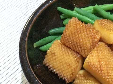 冷凍イカで柔らかく仕上がる♫いかの照り煮